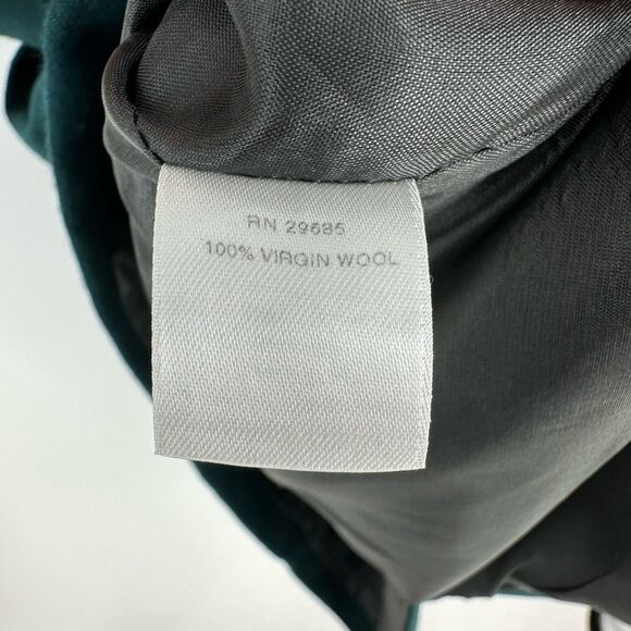 Pendleton Women's Dark Green 💚 Shift Wool Dress Size 12 Below Knee 3/4 Sleeve - Picture 11 of 11